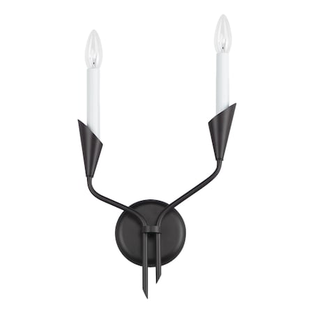 Maxim Lighting Calyx 2-Light Sconce 24342BK